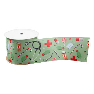 Ruban En Satin Noël Médicale