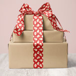 Ruban En Satin Noël Rouge Vintage rétro Père Noël<br><div class="desc">Ajoutez une touche nostalgique à vos décorations de vacances avec ce ruban satiné rouge vintage du Père Noël. Doté d'un design classique du Père Noël avec des flocons de neige festifs contre un arrière - plan solide, ce ruban est parfait pour l'emballage cadeau, l'artisanat de vacances, les couronnes, et plus...</div>