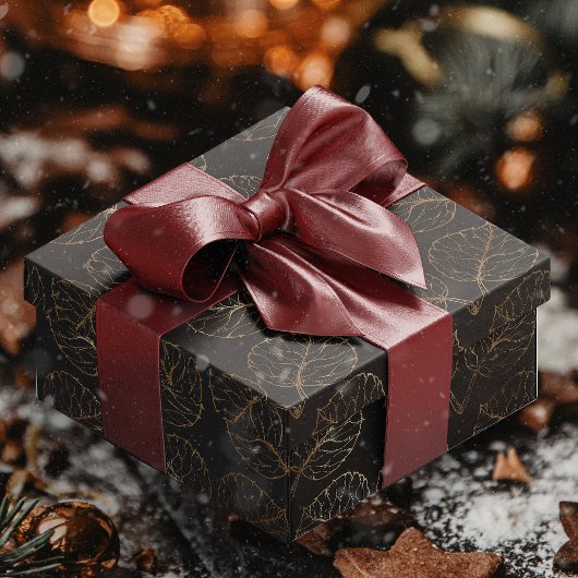 Ruban En Satin Noir rouge foncé couleur solide