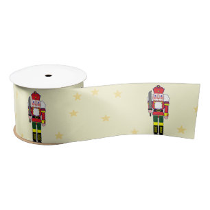 Ruban En Satin Noisette de Noël