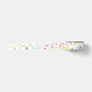 Ruban En Satin Notes de Musique 4
