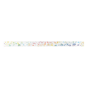 Ruban En Satin Notes musicales 4