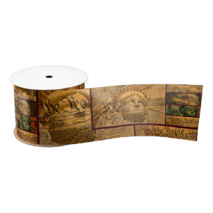 Ruban En Satin Nous Le Peuple