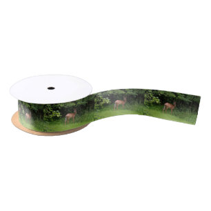 Ruban En Satin Oh cerfs communs !