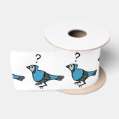Ruban En Satin Oiseau confuse (Bobine)