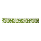 Ruban En Satin Olive Blossom Repeat (Devant)