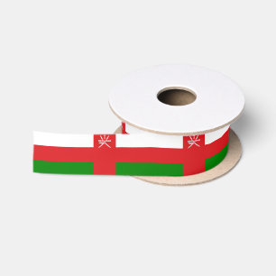 Ruban En Satin Oman Drapeau & voyage Oman, vacances/sports