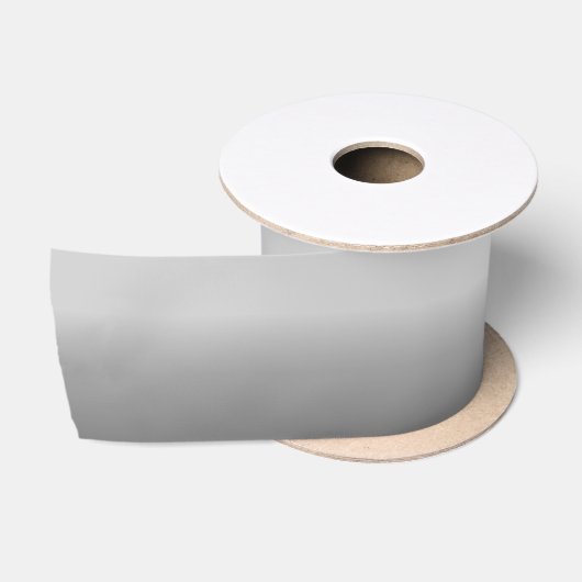 Ruban En Satin Ombre Grise (Bobine)