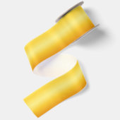 Ruban En Satin Ombre Jaune Doré (Dos)