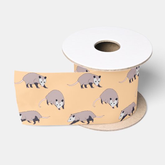 Ruban En Satin Opossums (Bobine)