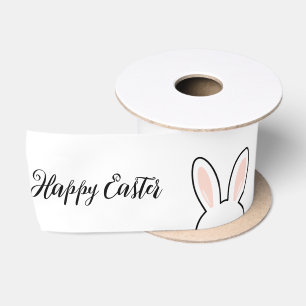 Ruban En Satin Oreilles de lapin mignonnes minimalistes Joyeuses