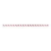 Ruban En Satin Ornate Red Joypography Noël/Fêtes (Devant)