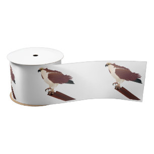 Ruban En Satin Osprey Hawk Raptor Thunder_Cove