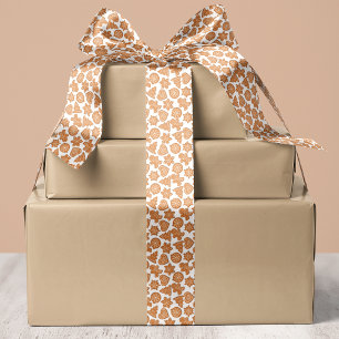 Ruban En Satin Pain d'épices Homme Cookies Noël mignon