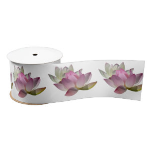 Ruban En Satin Paire de fleurs de lotus II