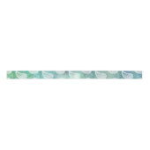 Ruban En Satin Paisley bleu profond (Devant)