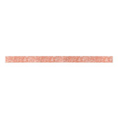 Ruban En Satin Paisley florale blanche et orange (Devant)