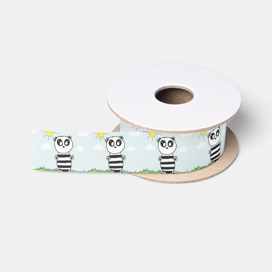 Ruban En Satin Panda Kids (Bobine)