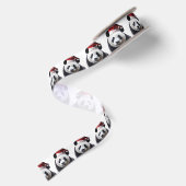 Ruban En Satin Panda-Père Noël-2 (Dos)