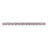 Ruban En Satin Pandas en rose (Devant)
