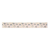 Ruban En Satin Pandas orientales mignonnes Motif sur beige (Devant)