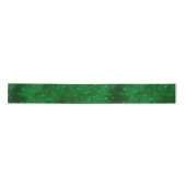Ruban En Satin Papier alu vert scintillant (Devant)
