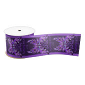 Ruban En Satin Papillon pourpre 31 (Bobine)