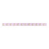 Ruban En Satin Papillon rose citron vert (Devant)