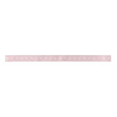 Ruban En Satin Papillon rose Motif (Devant)