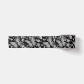 Ruban En Satin Papillons gris Imprimer (Devant)