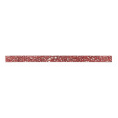 Ruban En Satin Parties scintillant rouge Faux Texture Apparence G (Devant)