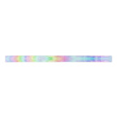 Ruban En Satin Pastel Tie Dye Arc-en-ciel (Devant)