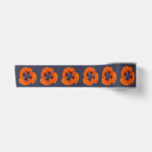Ruban En Satin Pavot orange écarlate 1 (Devant)
