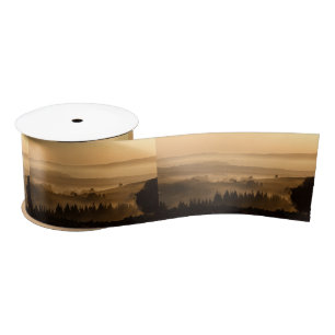 Ruban En Satin Paysage de coucher du soleil