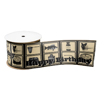 Ruban En Satin Pêche Anniversaire Ruban, Anniversaire, Ruban, Pêc