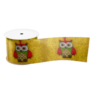 Ruban En Satin Peinture de hibou