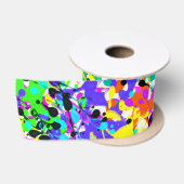 Ruban En Satin Peinture de plaque (Bobine)