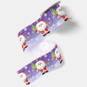 Ruban En Satin Père Noël (Dos)