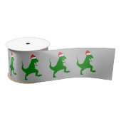 Ruban En Satin Père Noël T-Rex (Bobine)
