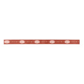 Ruban En Satin Personalises Christmas Luxury Pattern (Devant)
