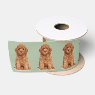 Ruban En Satin Personnalisé Personnalisé photo couleur vert lauri