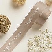 Ruban En Satin Personnalisez votre propre ruban satin neutre text