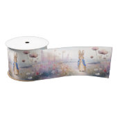 Ruban En Satin Peter le champ fleur sauvage Rabbit (Bobine)