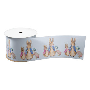 Ruban En Satin Peter le lapin Flopsy et Jemima Puddle Canard