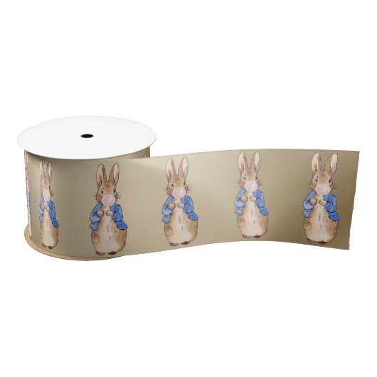 Ruban En Satin Peter le lapin soufflant rose bulle gomme (Bobine)