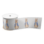 Ruban En Satin Peter Rabbit Grey Linen arrière - plan (Bobine)