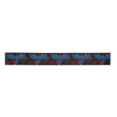 Ruban En Satin Phoenix bleu (Devant)