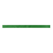 Ruban En Satin Pin vert frais solide minimaliste (Devant)