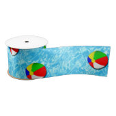 Ruban En Satin Piscine Party cadeau de natation (Bobine)