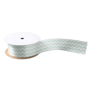 Ruban En Satin PixDezines DO-IT-YOURSELF chevron vert menthe ajus